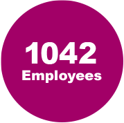 Gender Representation across 1042 Employees