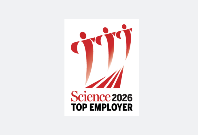 Science magazine 2026 Top Employer logo