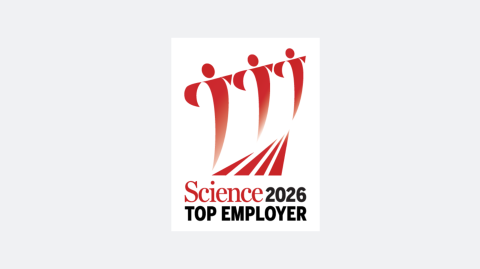 Science magazine 2026 Top Employer logo